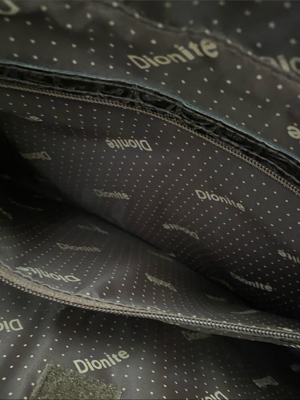 Zebra-Print Tote Bag in Brown and Cream - Picture 9 of 9